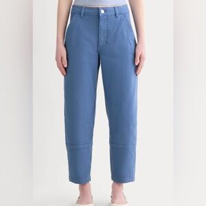 Everlane Utility Barrel Pant Cornflower Blue Size 6